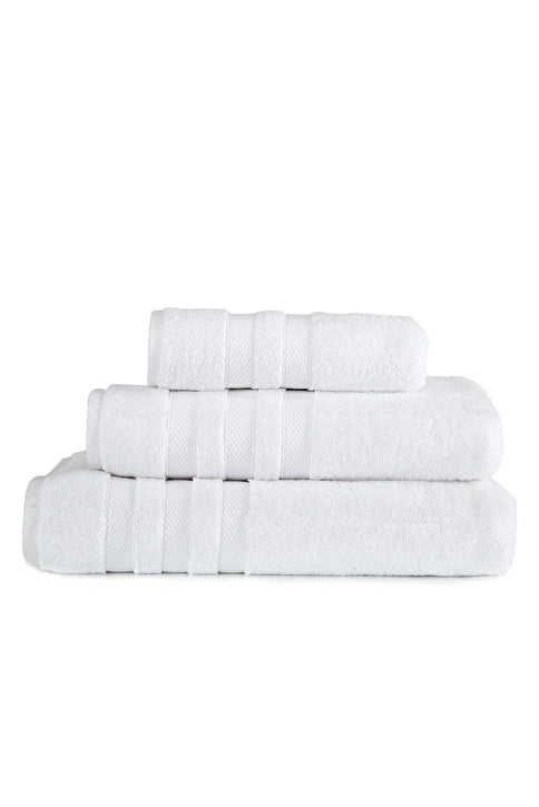 high quality cotton towel white
