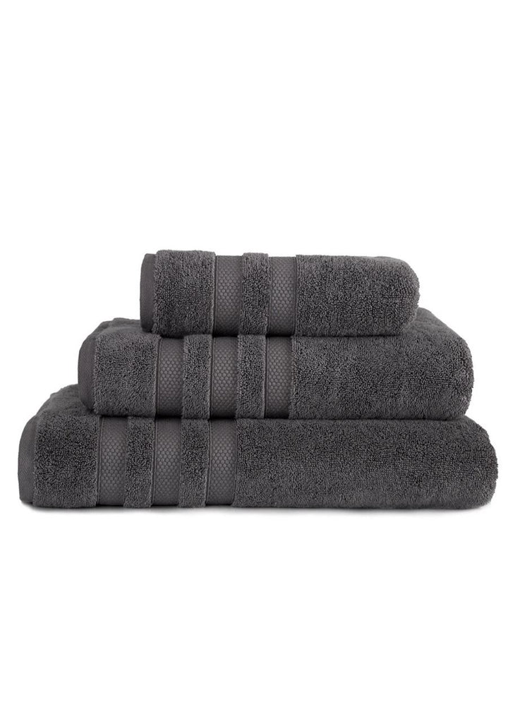 high quality cotton towel grey