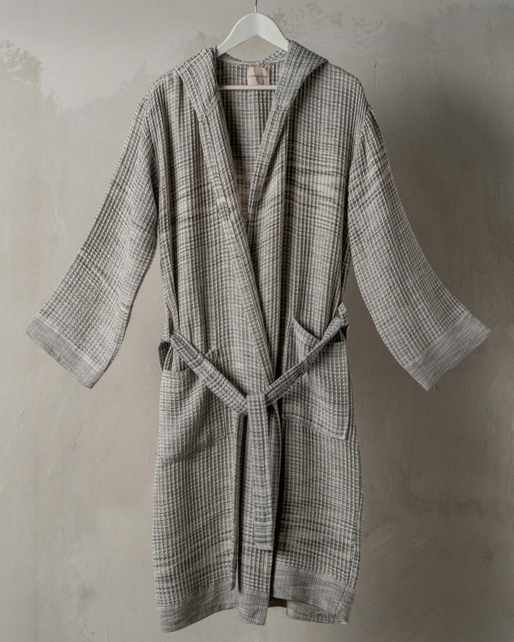 Waffle bathrobe