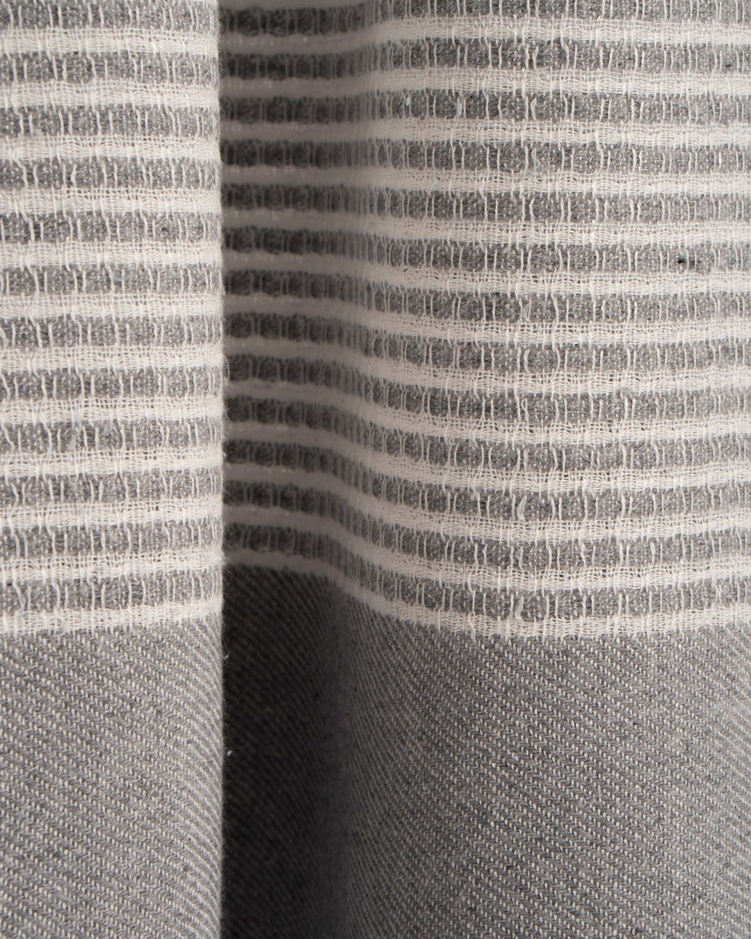 Bamboo Striped Towel grey