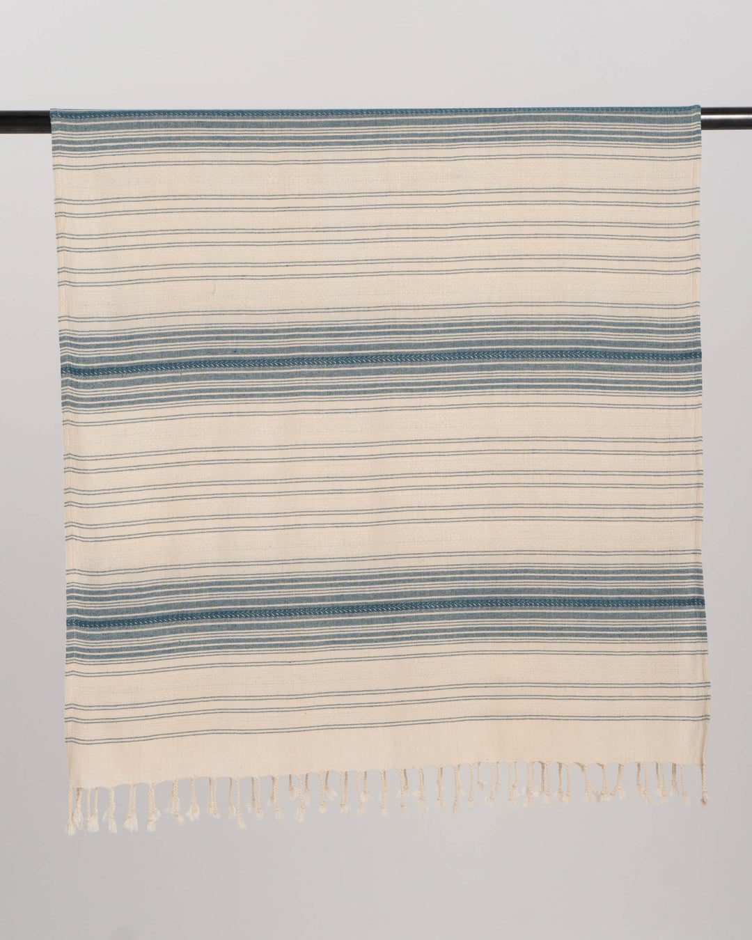 Cotton Blue Striped Towel