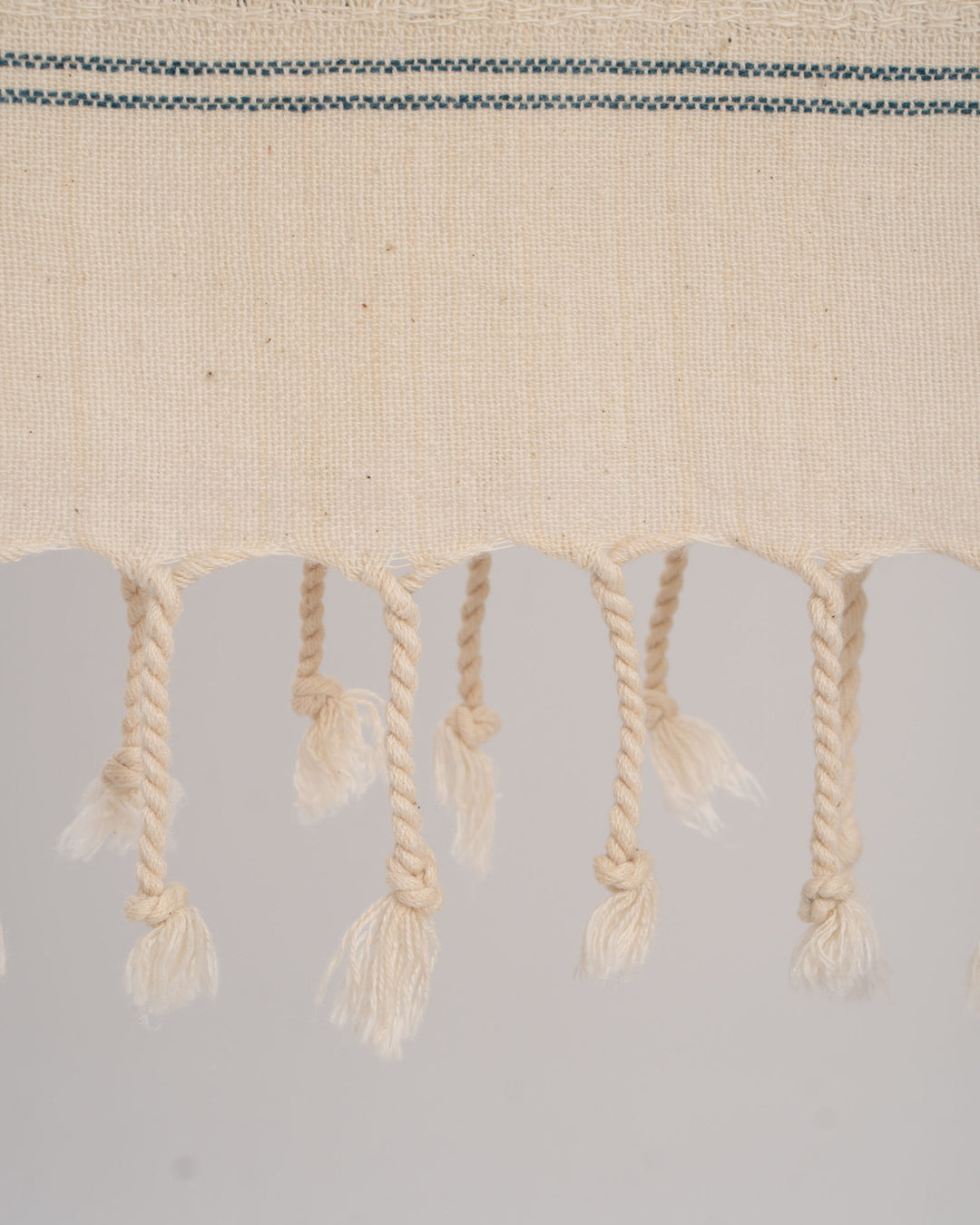 Cotton Blue Striped Towel