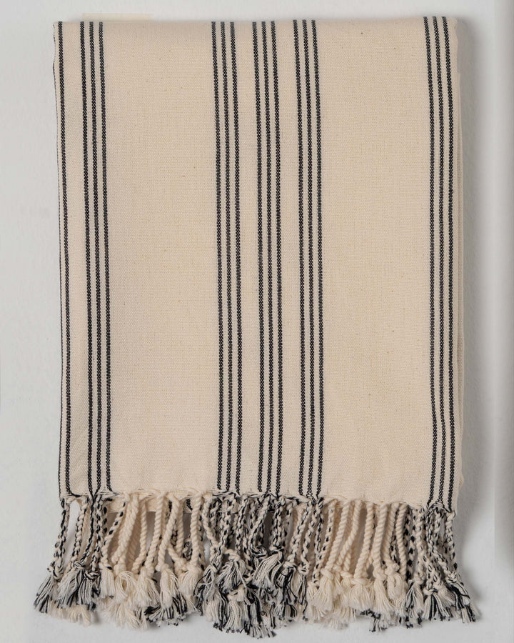 Striped Linen Beachtowel