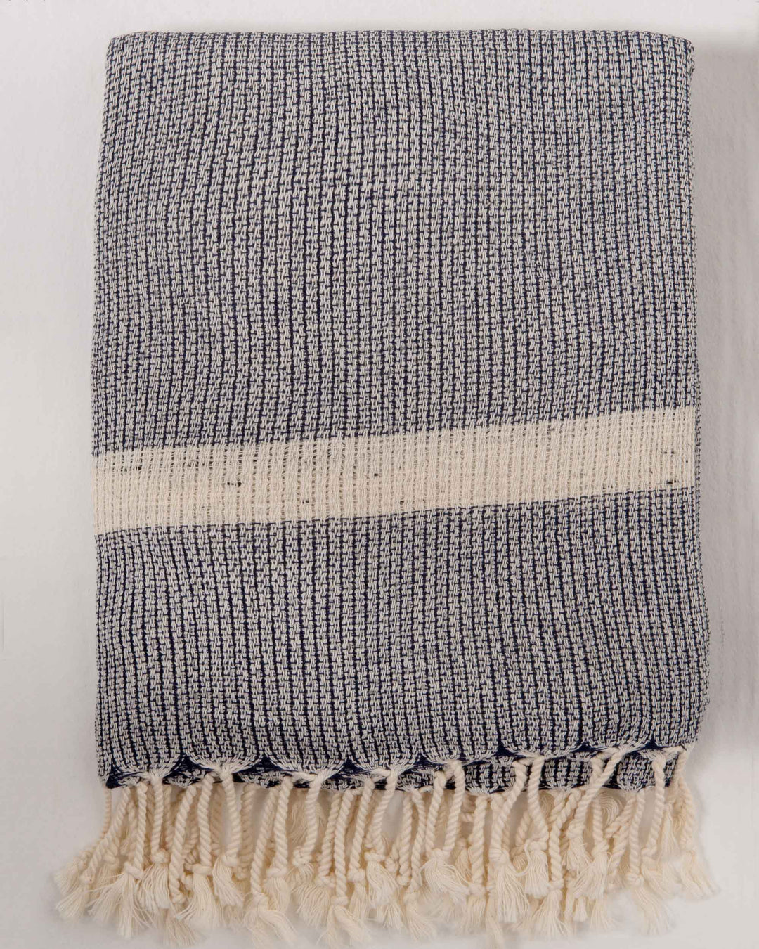 Hand-loomed cotton towel